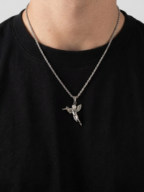 Angel Necklace - Silver