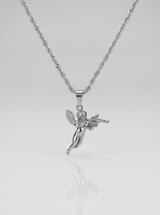 Angel Necklace - Silver