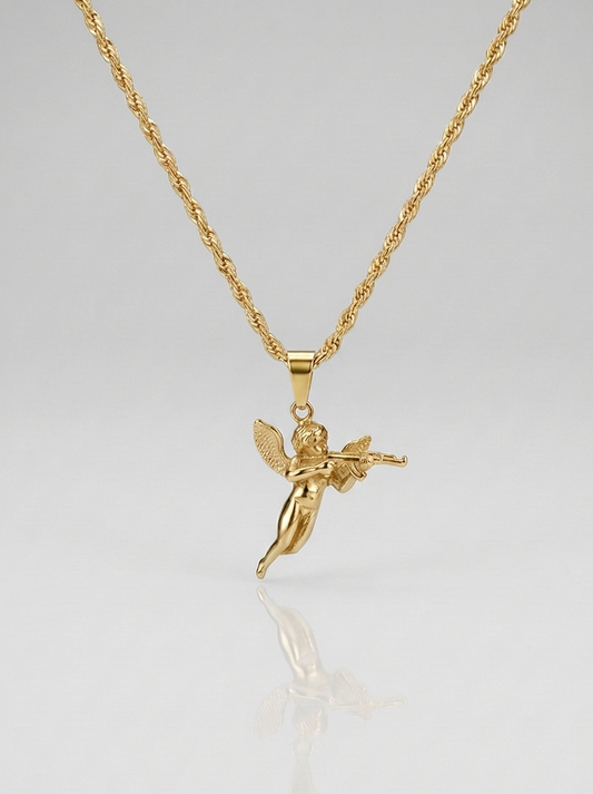 Angel Necklace - Gold