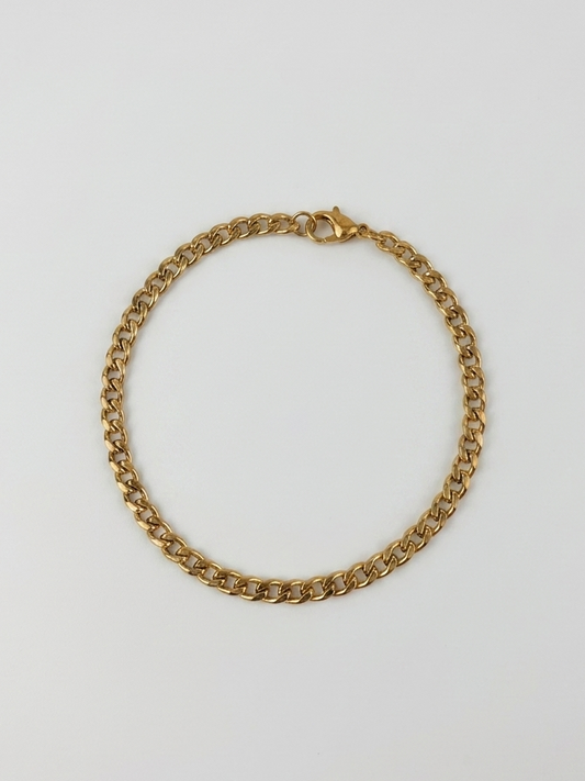 Cuban Link Bracelet - Gold