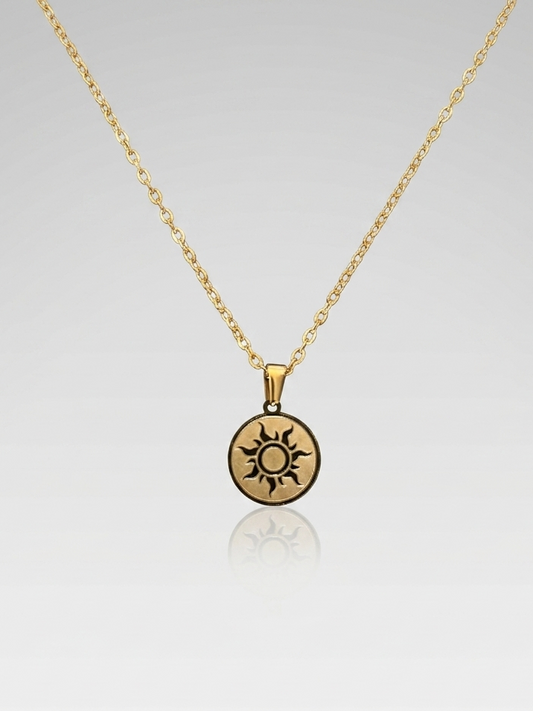 Radiant Sun Necklace - Gold