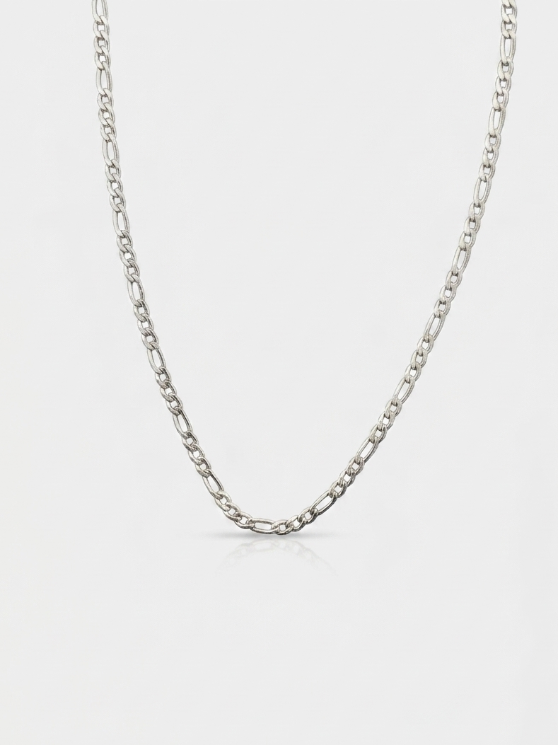Figaro Chain 3MM - Silver