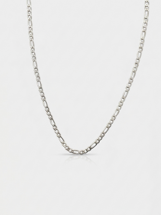 Figaro Chain 3MM - Silver