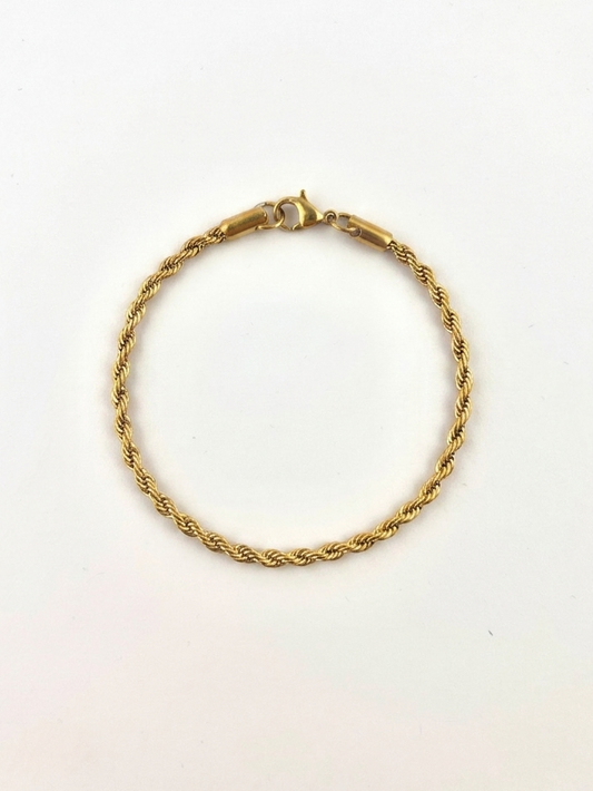 Rope Bracelet - Gold