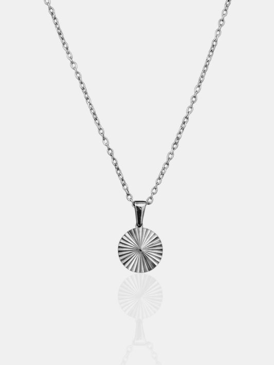 Round Necklace - Silver