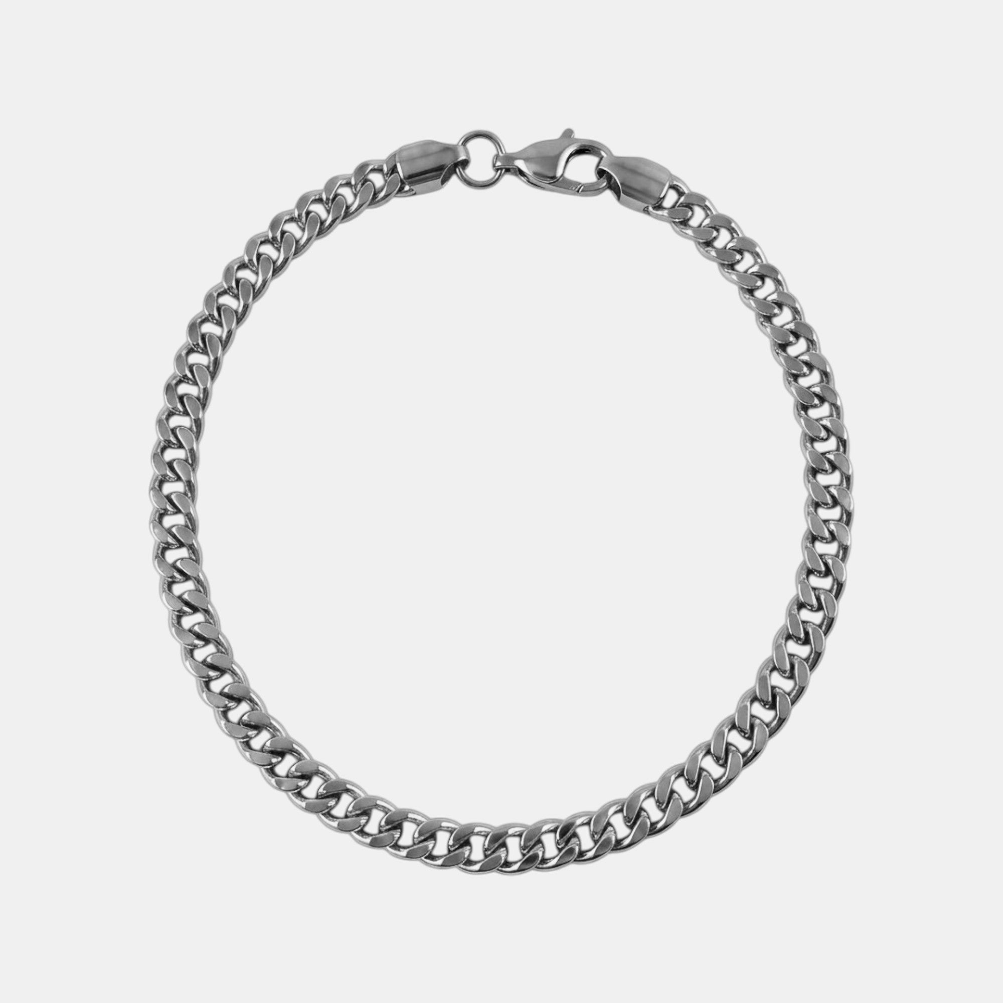 Cuban Link Bracelet - Silver