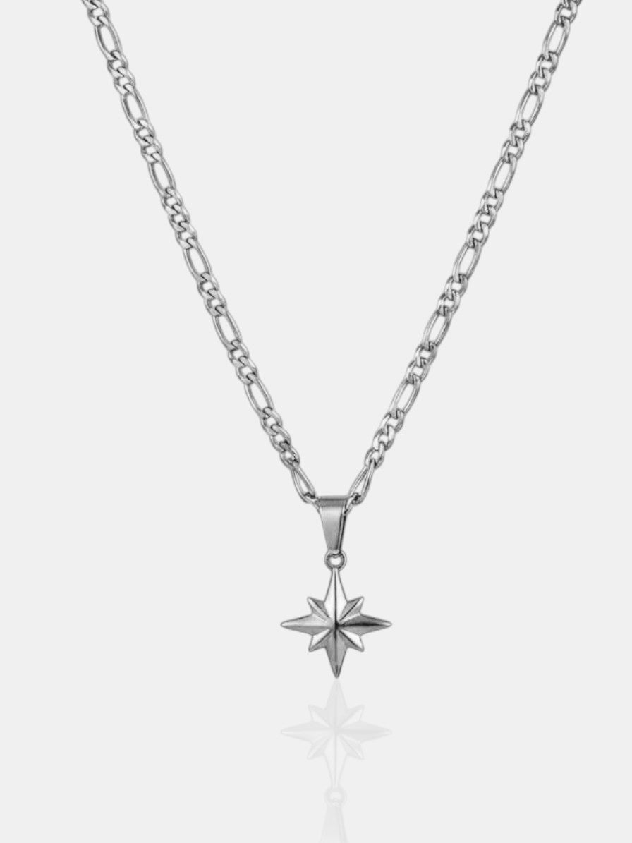 Cuban Star Necklace - Silver