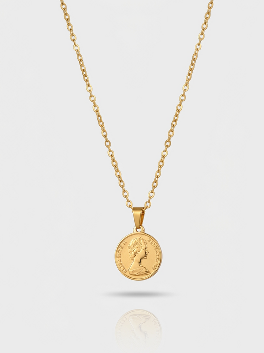 Coin Necklace - Gold