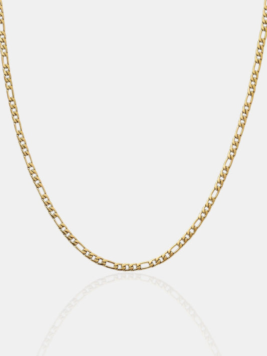 Figaro Chain 3MM - Gold