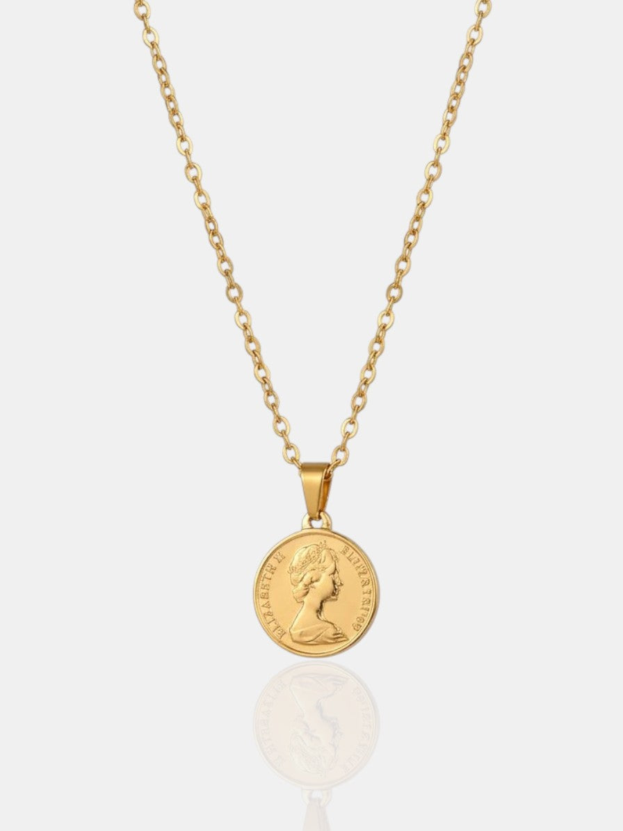 Coin Necklace - Gold