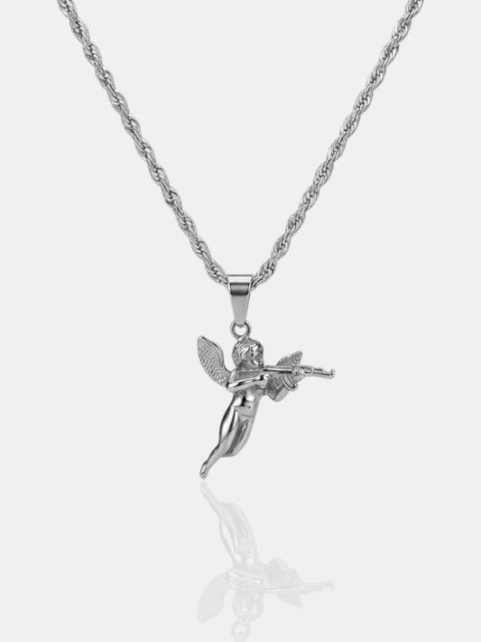 Angel Necklace - Silver