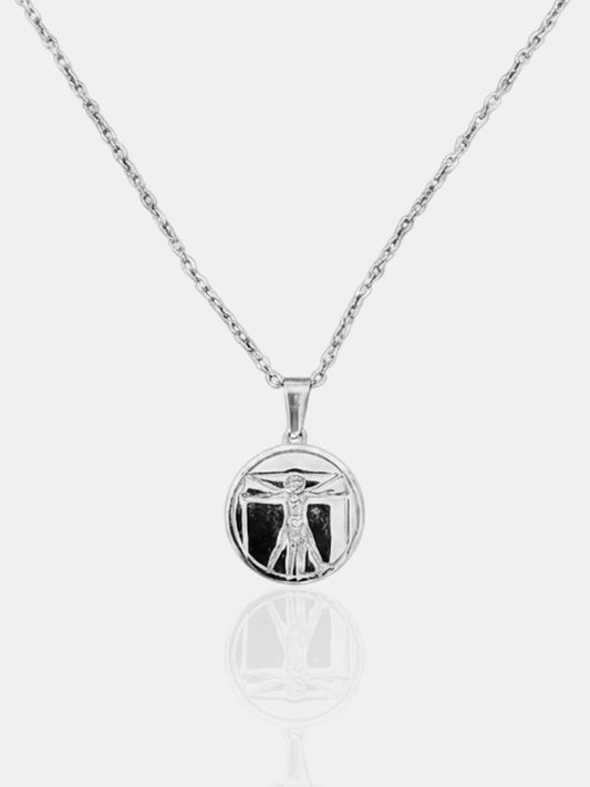 Leonardo da Vinci Necklace - Silver