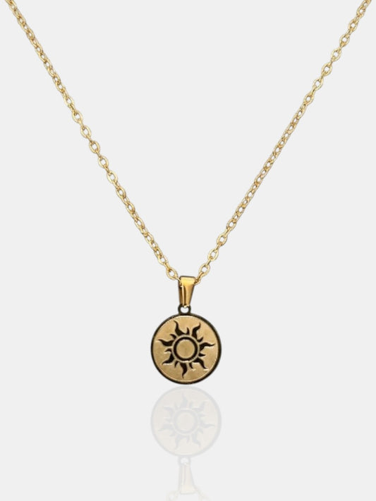 Radiant Sun Necklace - Gold